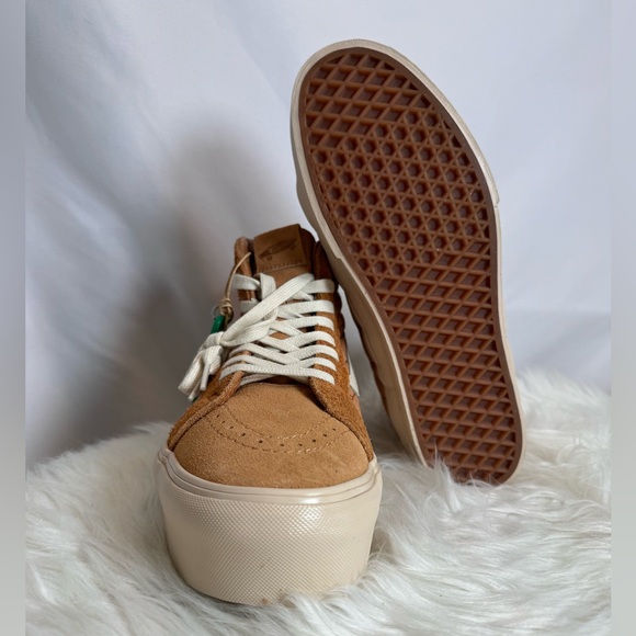 Vans Vault Sk8-Hi Reissue Platform LX Joe Freshgoods Chocolate Valley Resort NIB - Picture 4 of 8